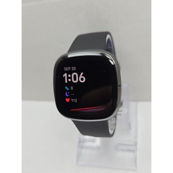 Fitbit Sense FB512 Smartwatch GPS ECG SpO2 Sleep Heart Rate Tracker - No Charger - Picture 2 of 11